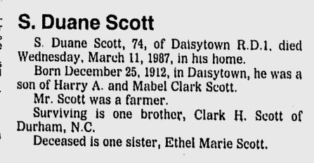 S. Duane Scott obituary